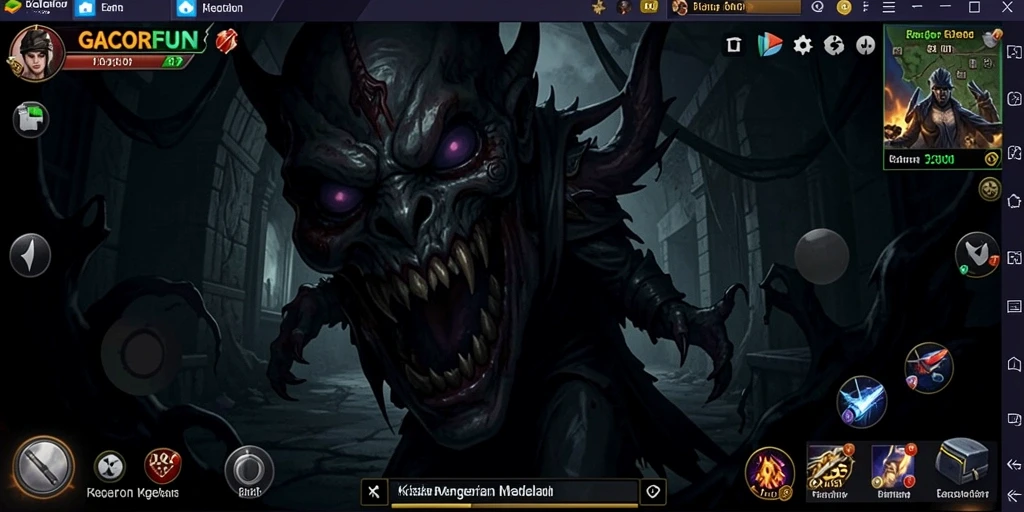 Gameplay menegangkan dengan atmosfer horor yang mencekam dan penuh kejutan.