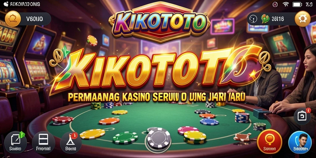 Tampilan gameplay Kasino KIKOTOTO yang menawan dan interaktif.