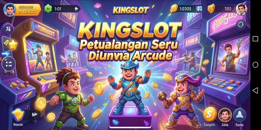Tampilan menarik dari gameplay KINGSLOT yang penuh warna dan keseruan.