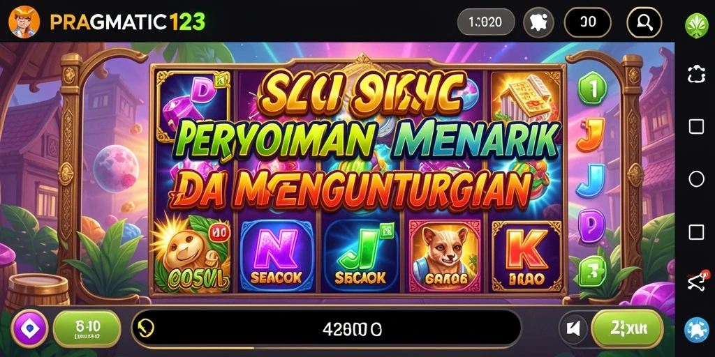 Screenshot gameplay PRAGMATIC123 menampilkan keseruan mesin slot.