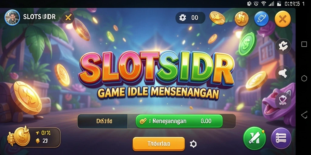 Screenshot SLOTSIDR menampilkan gameplay yang santai dan menarik.